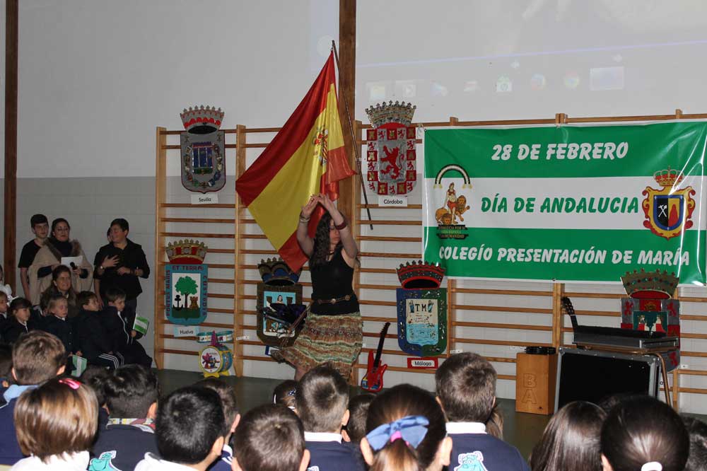 Presentaci�n de Mar�a, dia de Andaluc�a