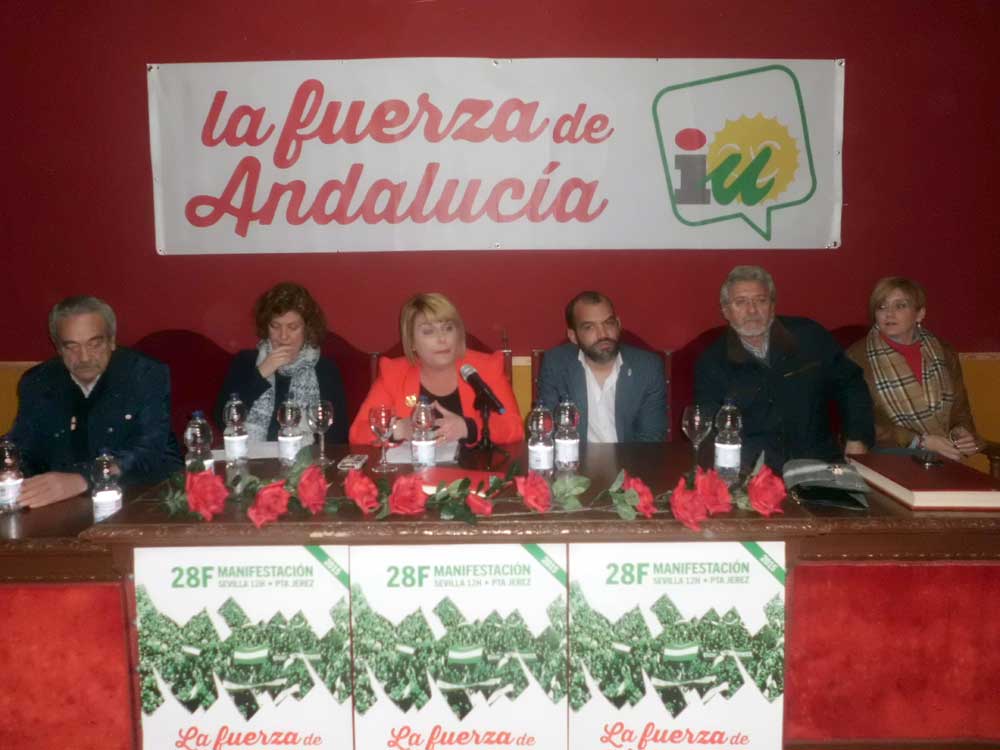 Encuentro con afiliados y simpatizantes de IU