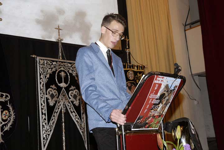 Roberto Andrs Lpez pregona la Semana Santa de Belmez