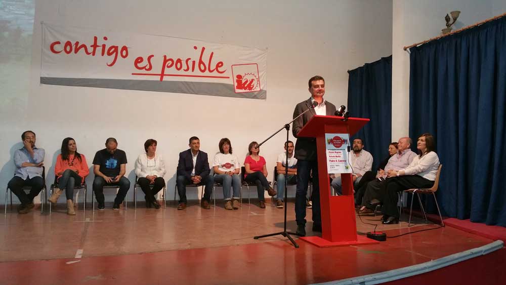 Ma�llo resalta que IU s� cree en Pe�arroya Pueblonuevo
