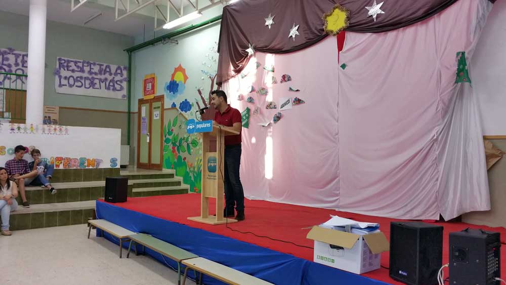 Acto electoral en el colegio p�blico Aurelio S�nchez