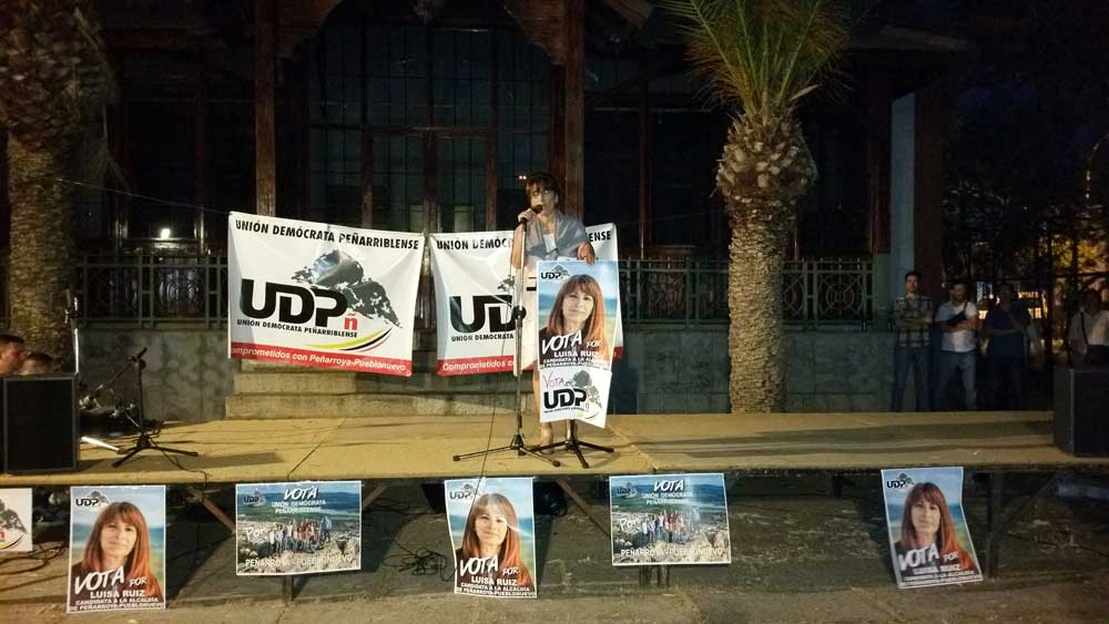 Ruiz pide a la ciudadan�a que conf�e en el proyecto de UDP�