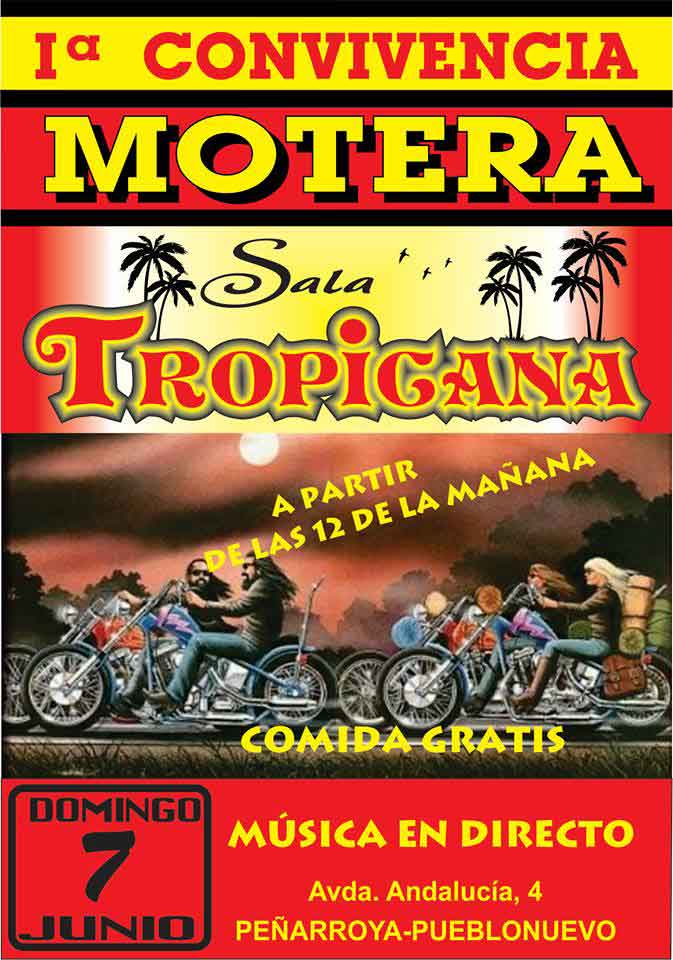 Primera convivencia motera en Pe�arroya Pueblonuevo