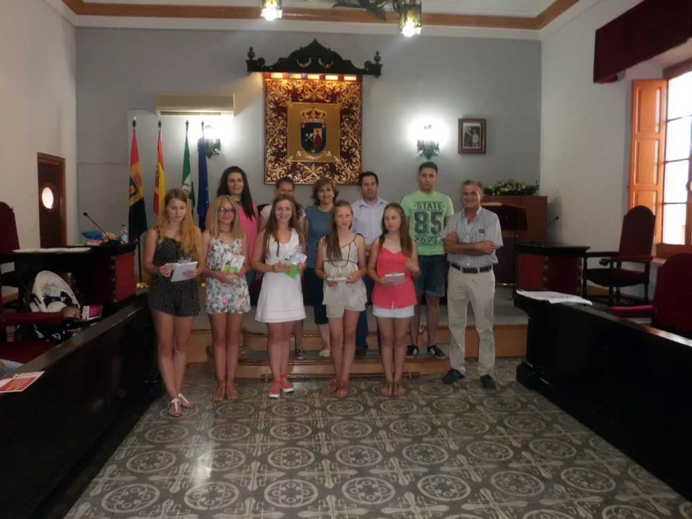 Ni�os bielorrusos en Pe�arroya