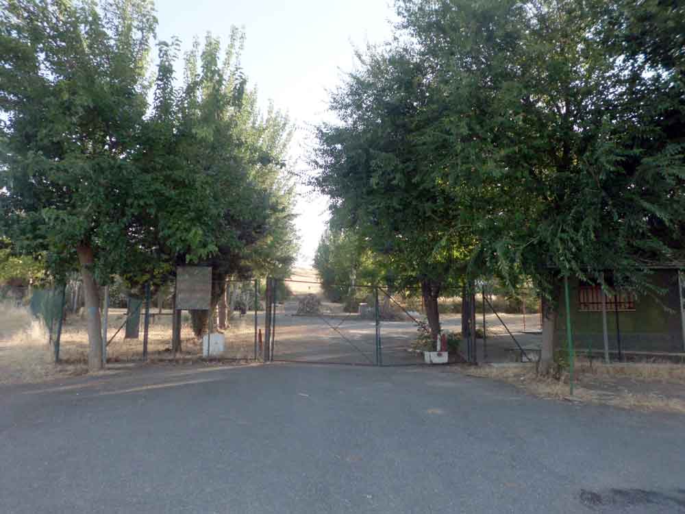 Actuacin en  el camping municipal