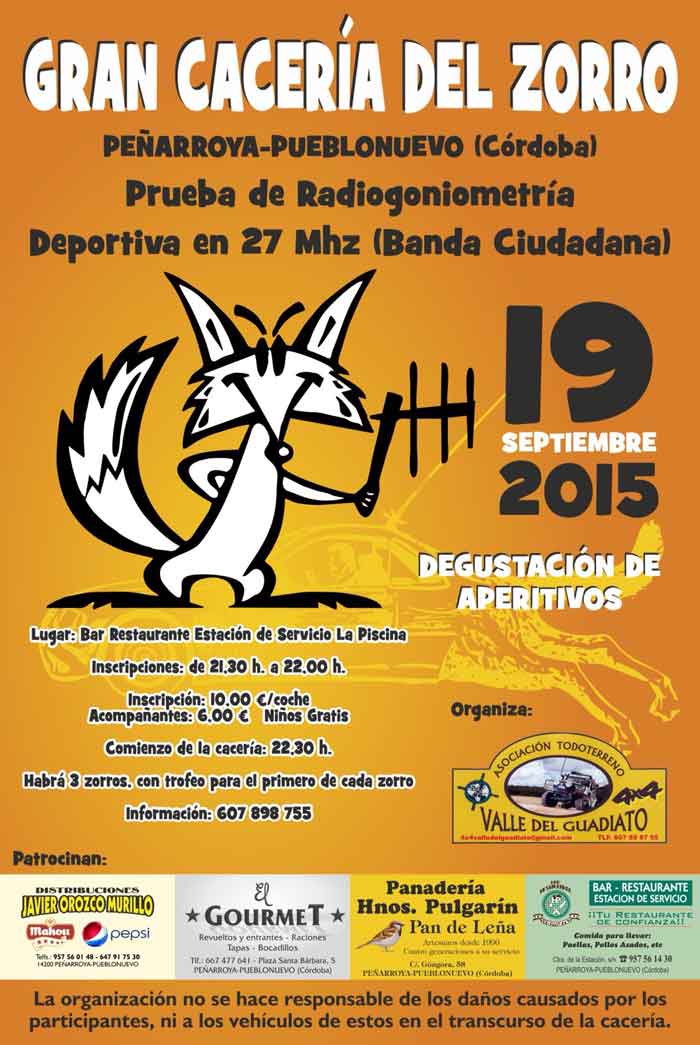 Cacer�a del Zorro en Pe�arroya-Pueblonuevo