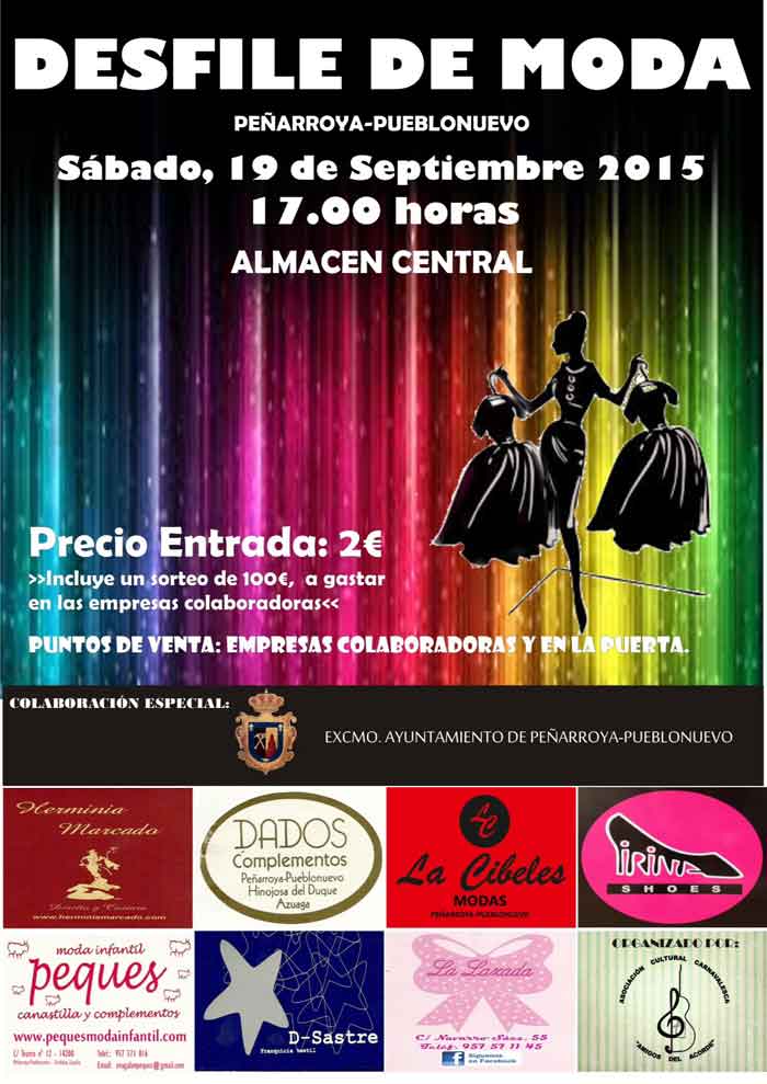 Desfile de Moda en Pe�arroya Pueblonuevo