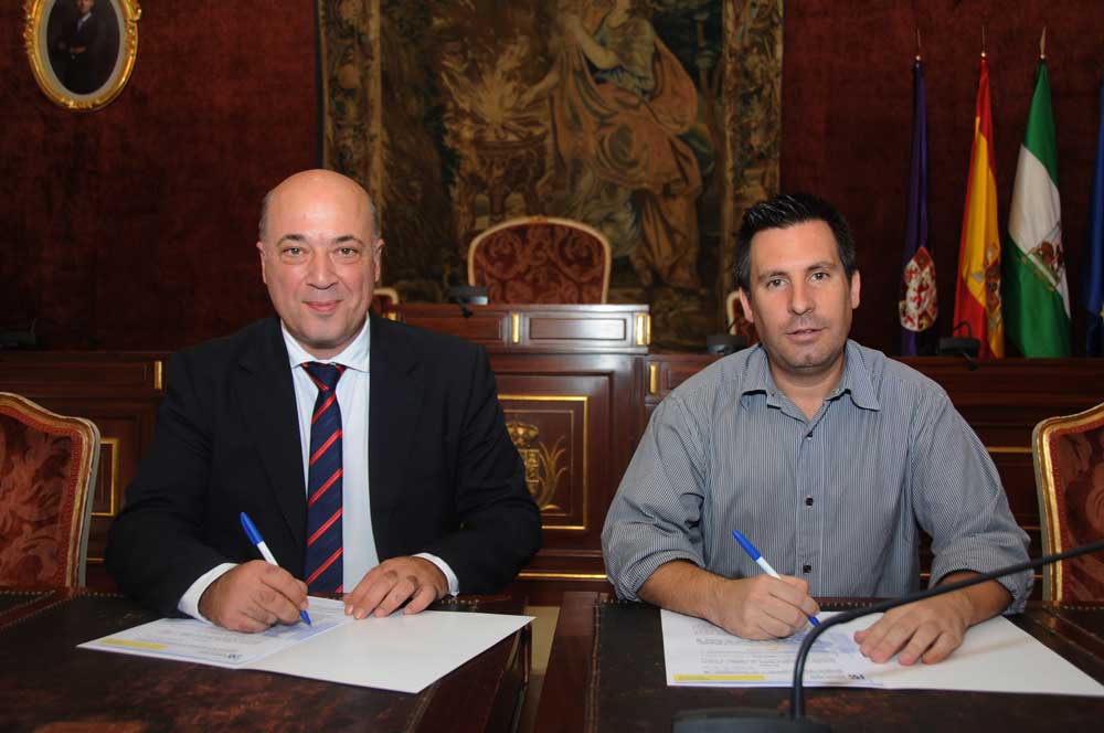 Firmado convenio con la Diputaci�n de C�rdoba 