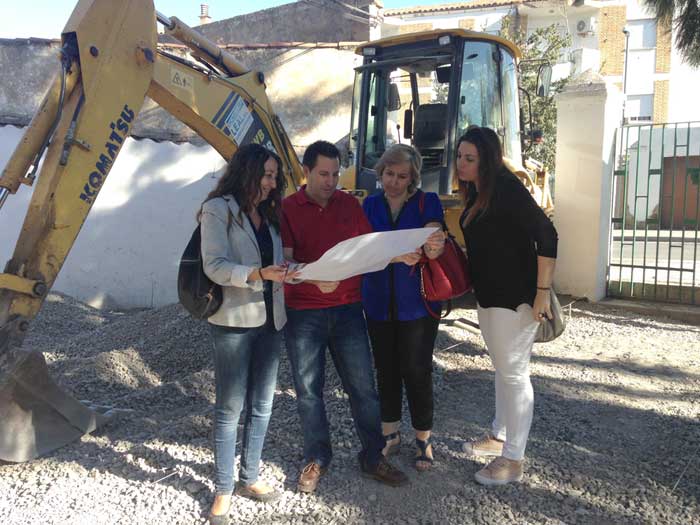 Mejora de los accesos al edificio de la escuela hogar
