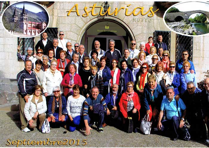 Excursi�n a Asturias de la Asociaci�n de Vecinos El Pe��n