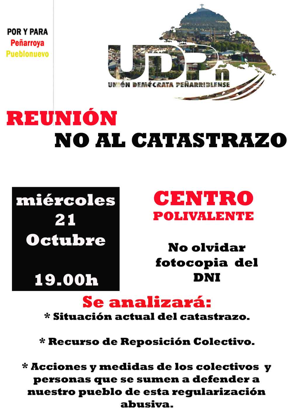 Reuni�n no al Catastrazo