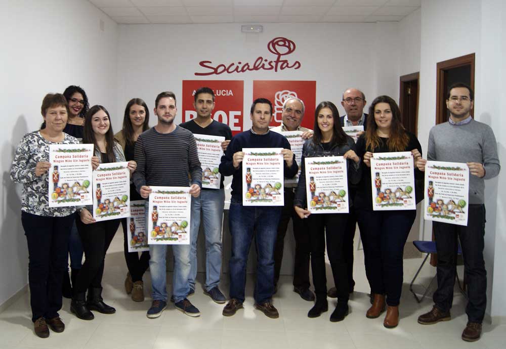 Juventudes socialistas inicia una campa�a de recogida de juguetes