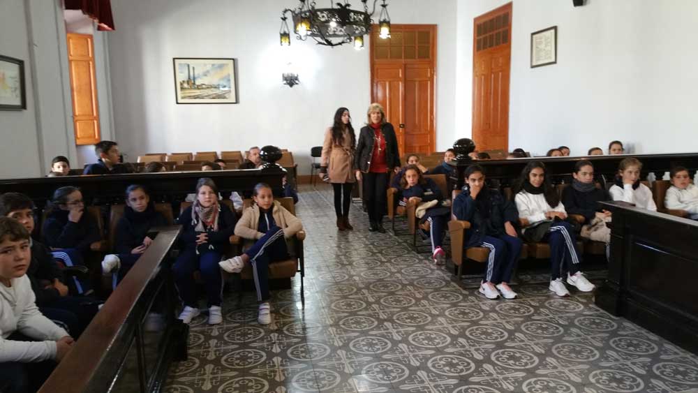 Actos con escolares por el Día de la Constitución