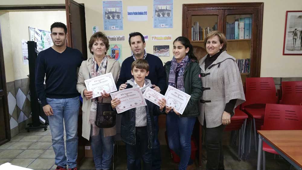 Entrega de premios del concurso de postales de Navidad