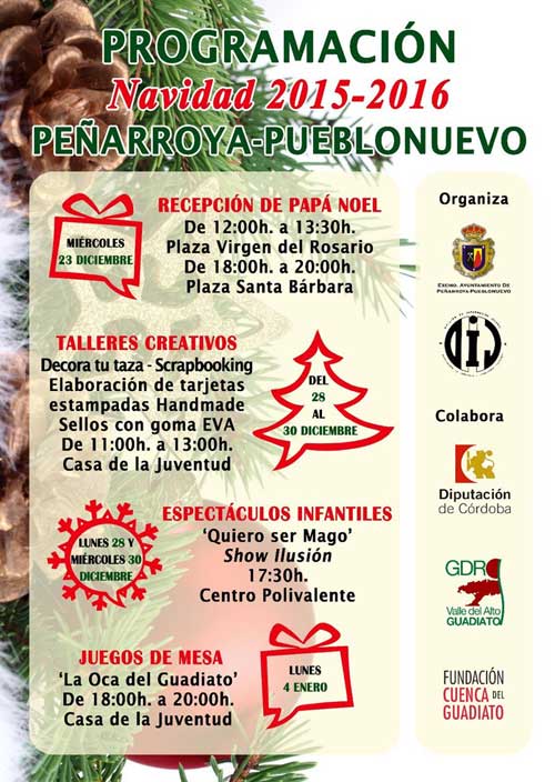 Programaci�n Navidad