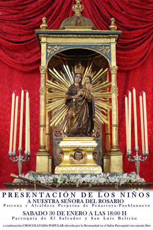 Presentaci�n de los ni�os a Nuestra Se�ora del Rosario