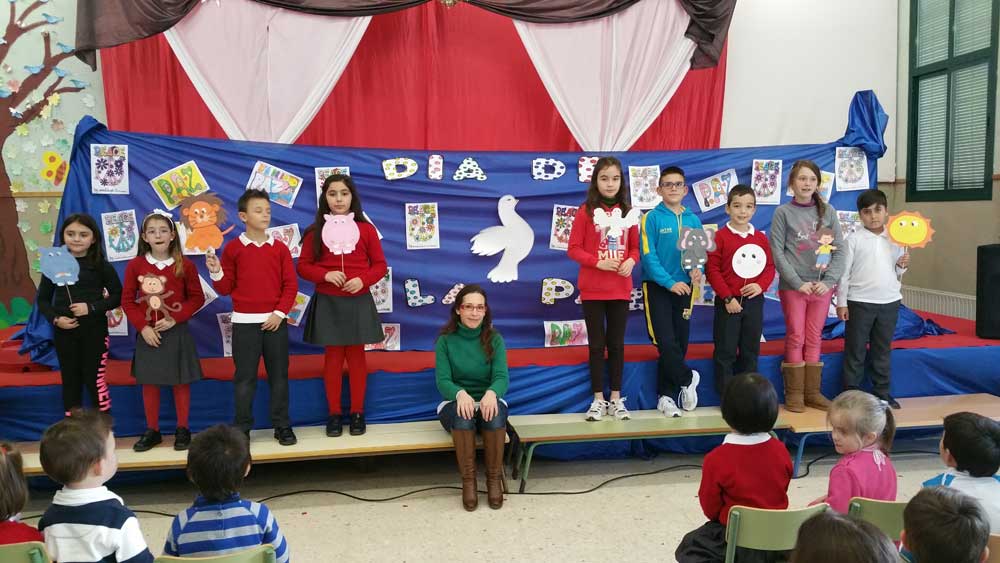 D�a de la Paz en el colegio Aurelio S�nchez