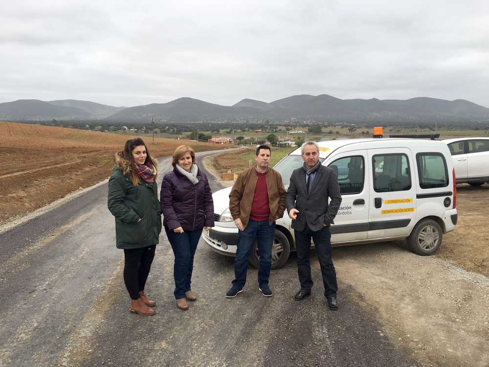 Remodelaci�n de la carretera de los Huertos Familiares