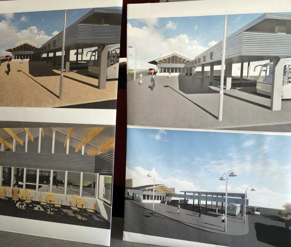 Proyecto de la futura estaci�n de autobuses