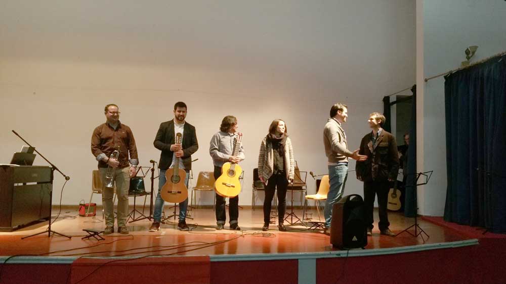 Gran �xito de la segunda audici�n de la escuela de m�sic