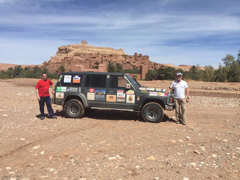 El equipo de El Peñón 4 x 4, de Peñarroya-Pvo.