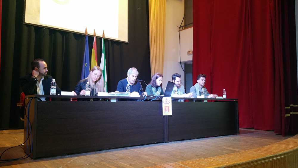 Acto del equipo de gobierno de Belmez