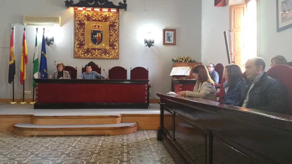 Sesi�n plenaria extraordinaria y urgente en Pe�arroya