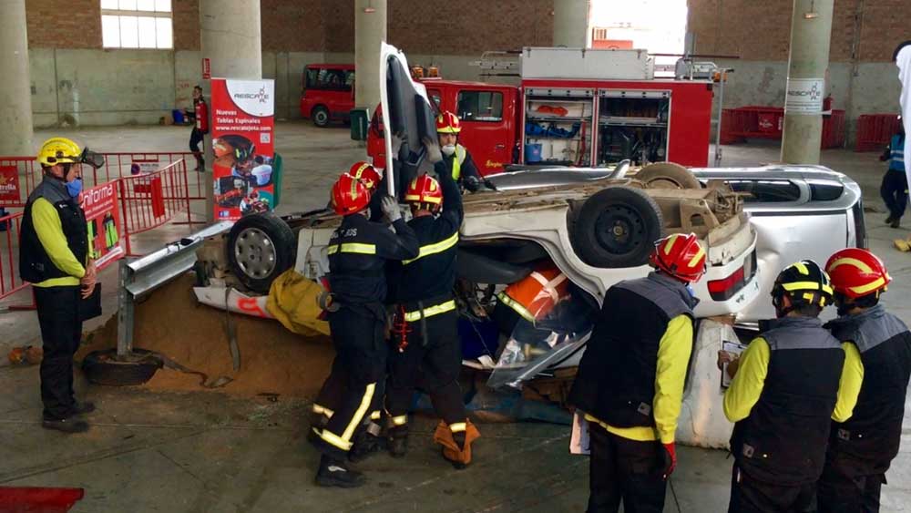 III posición en el IX Encuentro Interno de Rescate en Accidentes de Tráfico