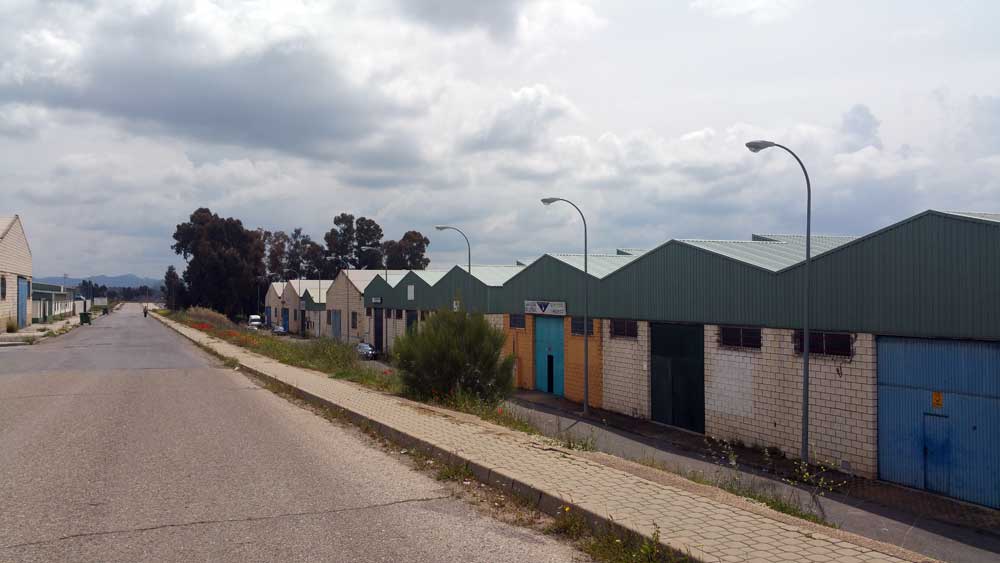 Bajada del precio del suelo industrial