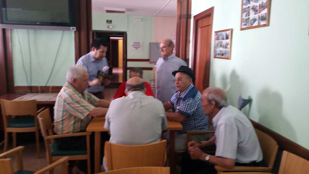 Acto de campa�a del PSOE en Pe�arroya