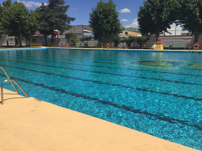 Mejoras en la piscina municipal
