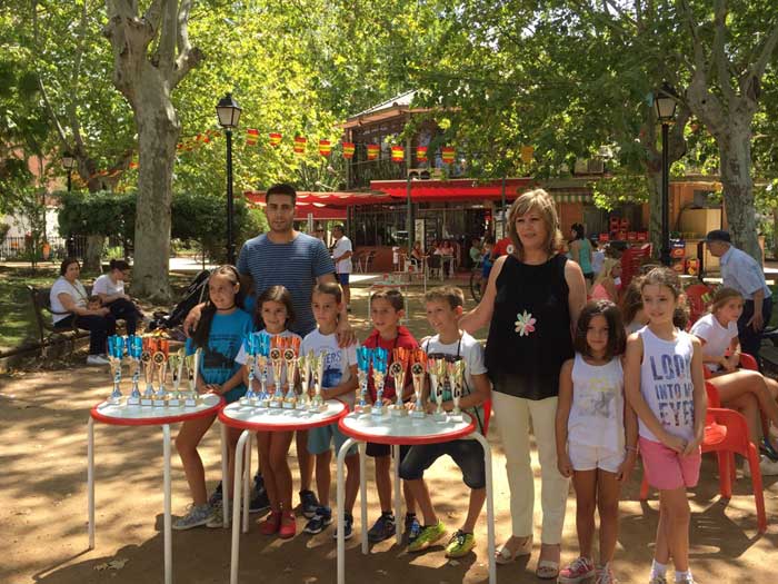 Concurso de petanca infantil