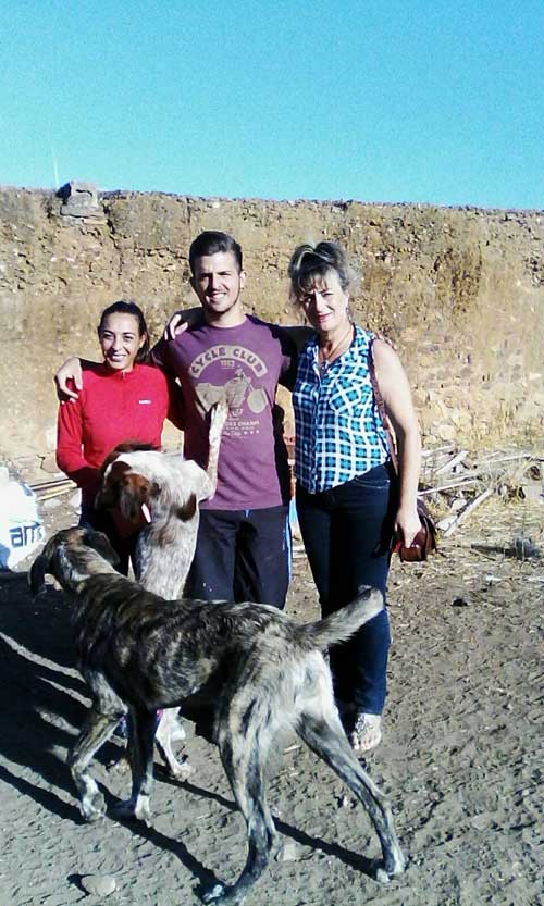 UDP� visita a la asociaci�n de nuestro pueblo ASPAP