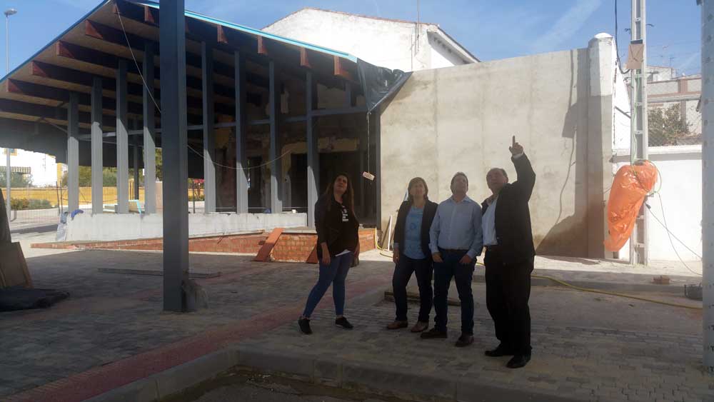 Las obras de la estaci�n de autobuses alcanzan el 70% de su ejecuci�n