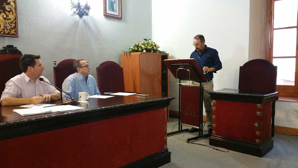 C�sar Moya nuevo edil de IU en el Ayuntamiento 