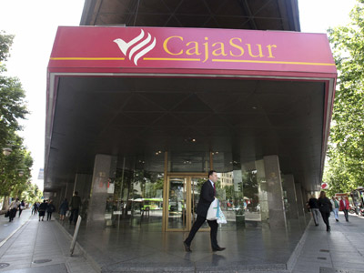 Sede central de Cajasur en Cordoba