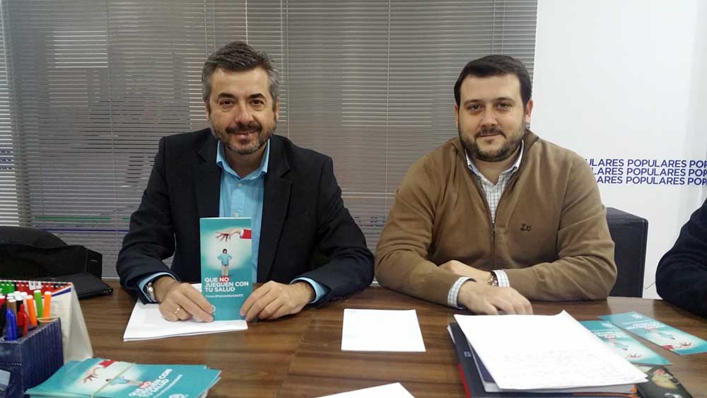 El PP presenta la campa�a �Que no jueguen con tu salud