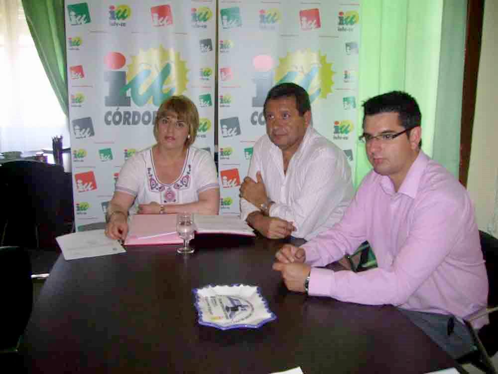 Visita del coordinador provincial de I.U.
