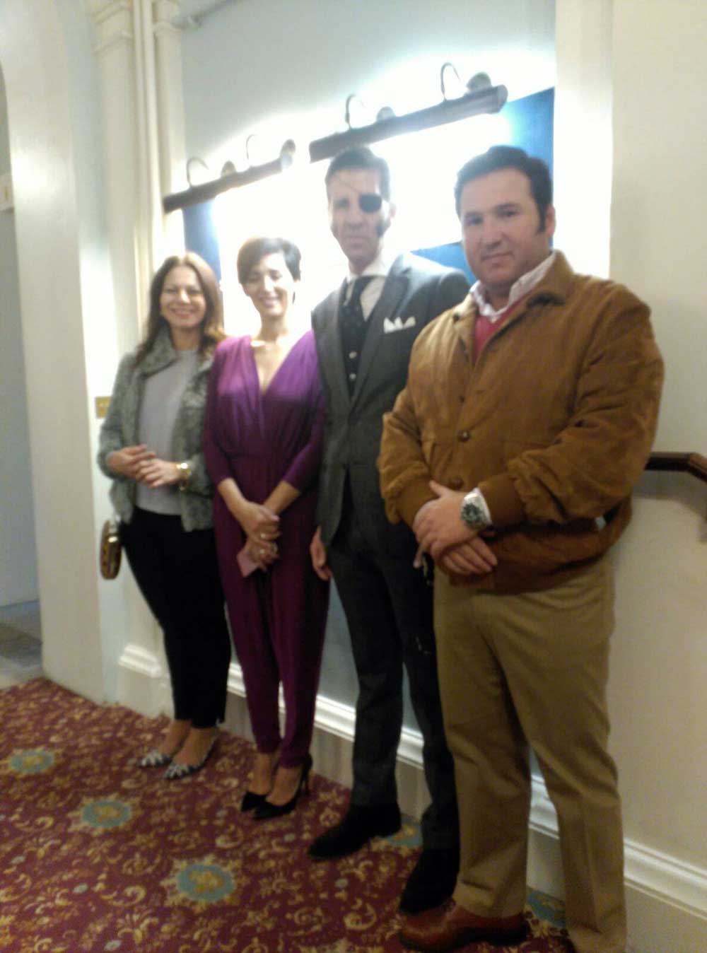 Javier Rodrguez en el Club Taurino of London