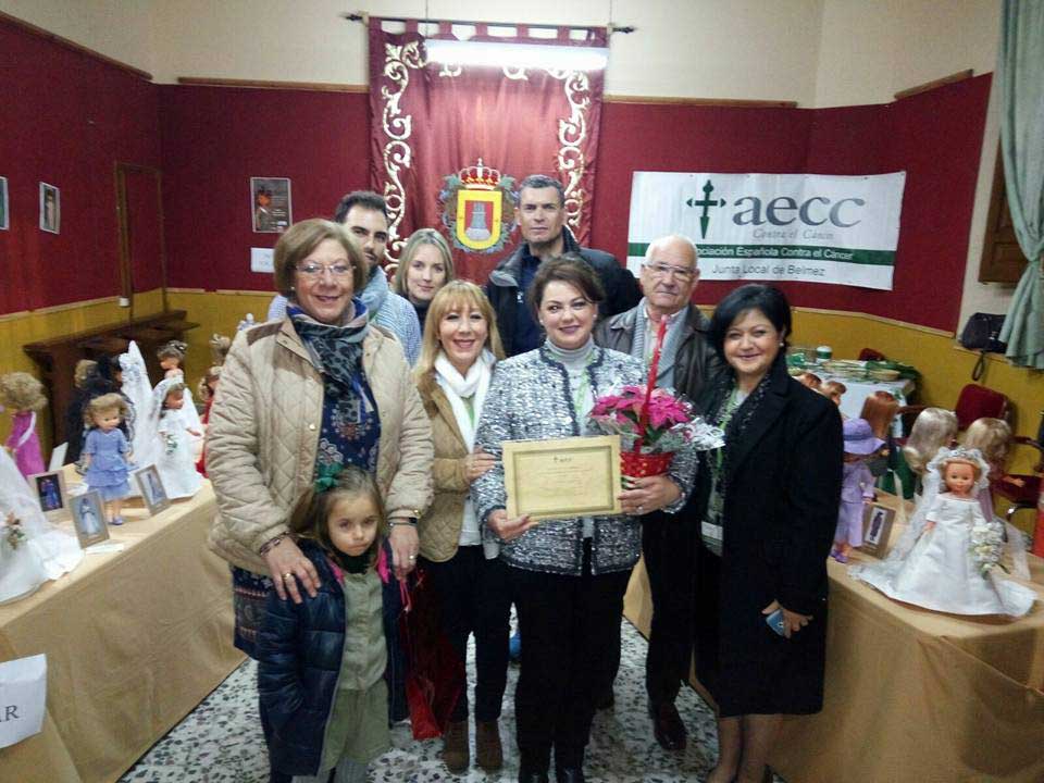 Clausurada la exposicin en Belmez de muecas Nanc