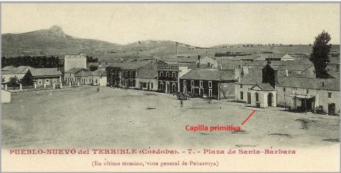 Interior de la primitiva parroquia de Santa Bárbara