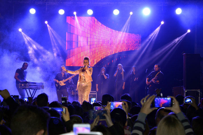 Andy&Lucas y La H�ngara en concierto