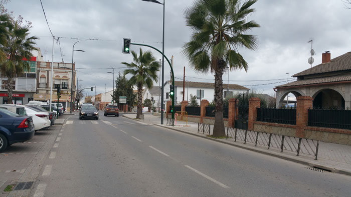 Entran en funcionamiento los nuevos sem�foros de la Ronda Sur 