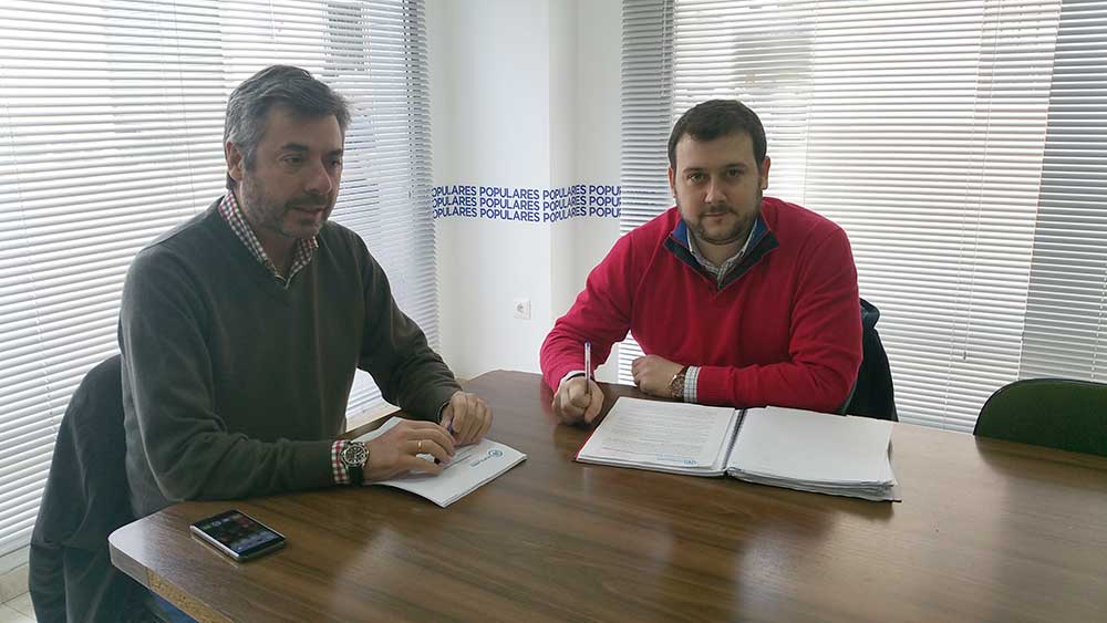 Miguel �ngel Torrico y Jos� Manuel Medina