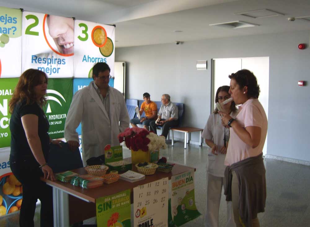 Actividades contra el tabaquismo