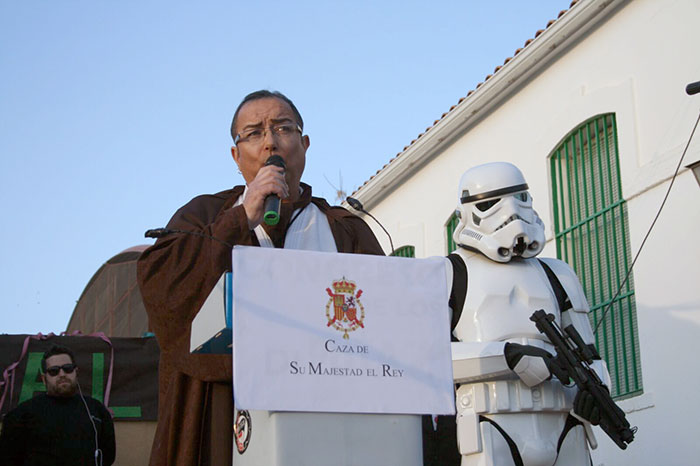 �ngel Calle pregona el carnaval de Pe�arroya Pueblonuevo