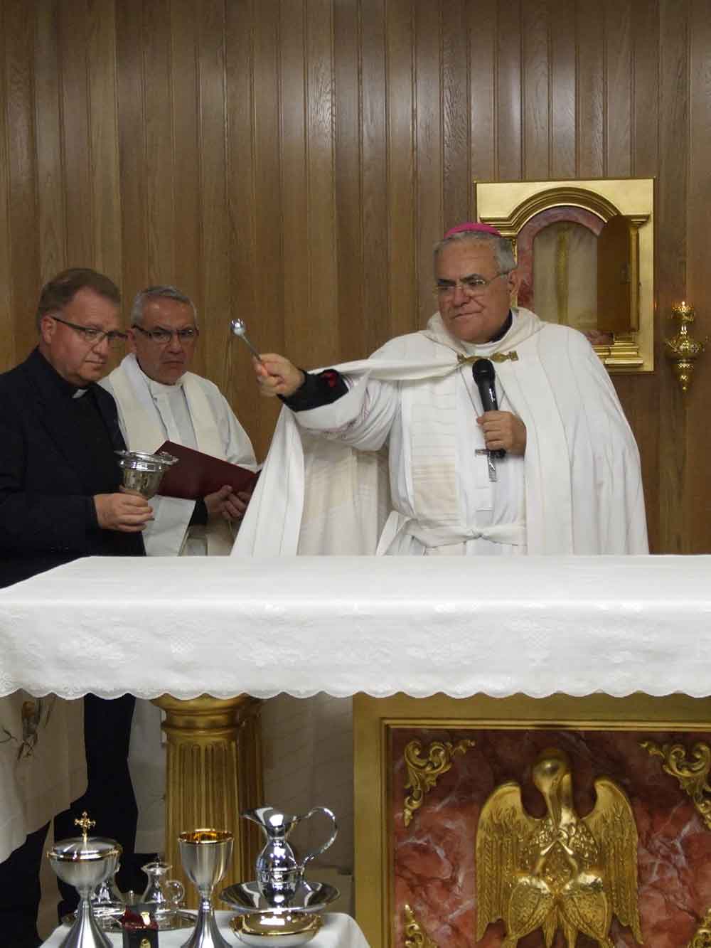 Bendici�n de las nuevas instalaciones