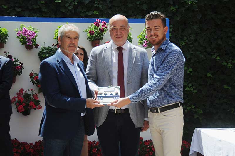 Primer premio del concurso de rincones típicos de la provincia