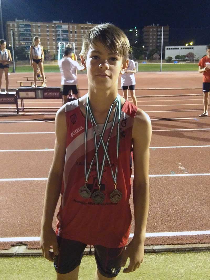 Oro, PLata y Bronce para lvaro