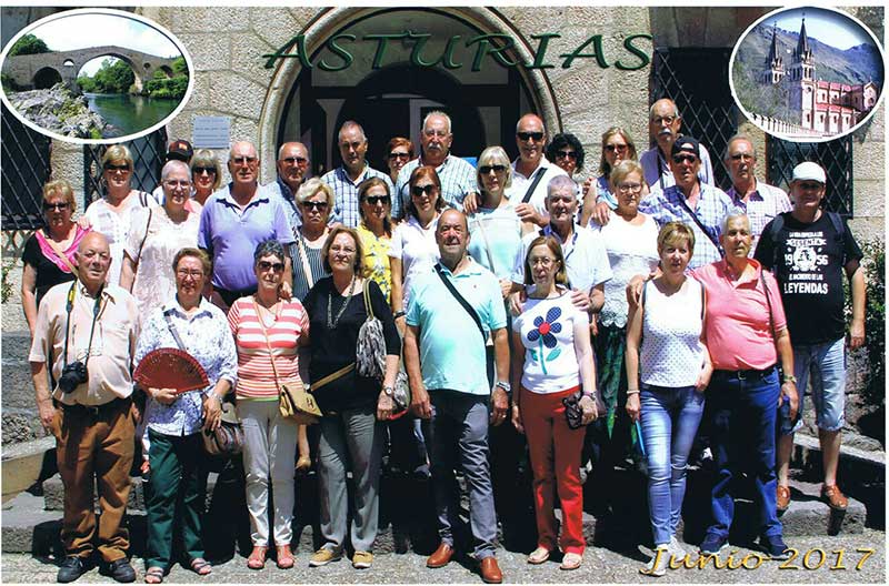 Excursi�n a Asturias de la AA/VV El Pe��n